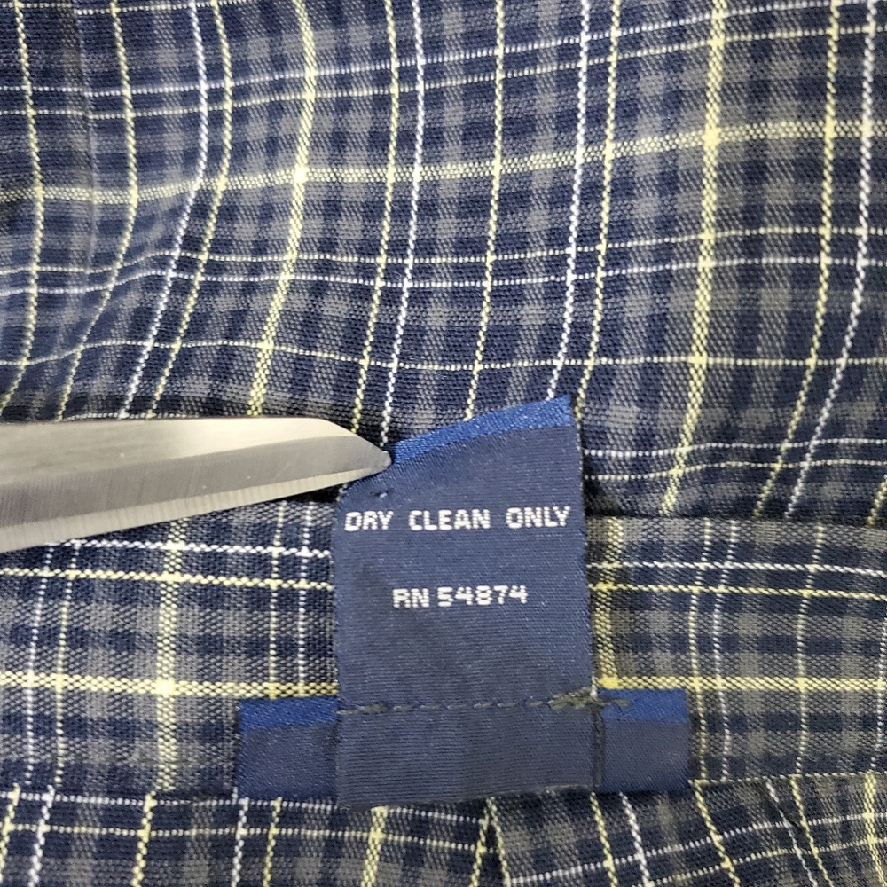 The Limited Stretch Plaid Skirt, Made in Italy, Size 6 - Picture 9 of 11